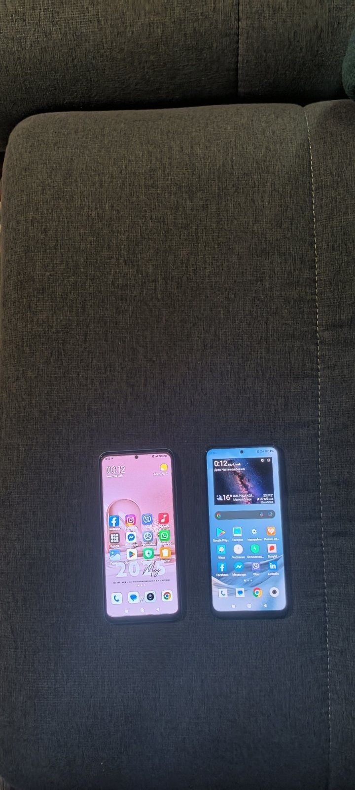 Продавам 2 телефона Xiaomi note 12, 5G
