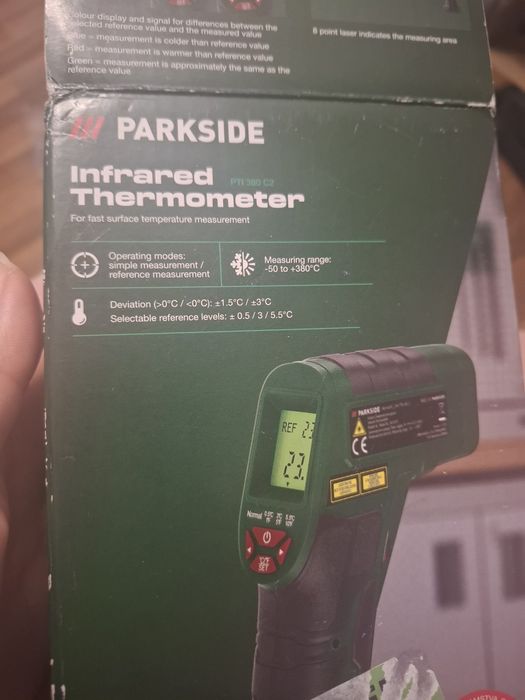 Termometru infrarosu Parkside nou