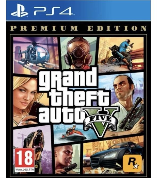 GTA V гта 5 диск ps4 ps5