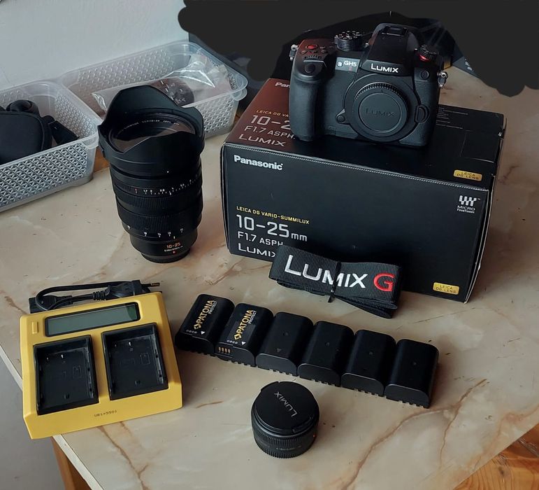 Panasonic Gh5 Mii + Obiectiv Panasonic 10-25 f1.7