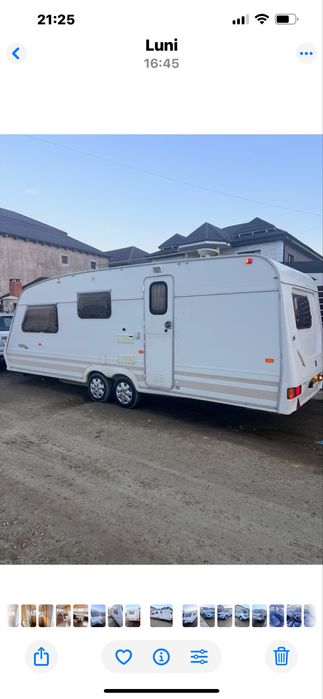 Vând rulota cu 2axe