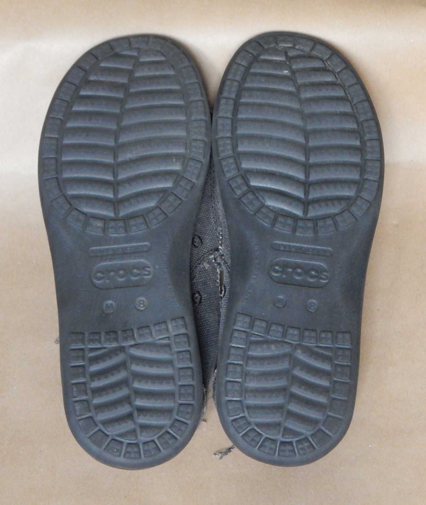 Pantofi CROCS, material textil, stare foarte buna, numarul M8/ 42