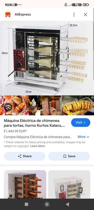 Aparat electric kurtos nou cu 8 forme inclus