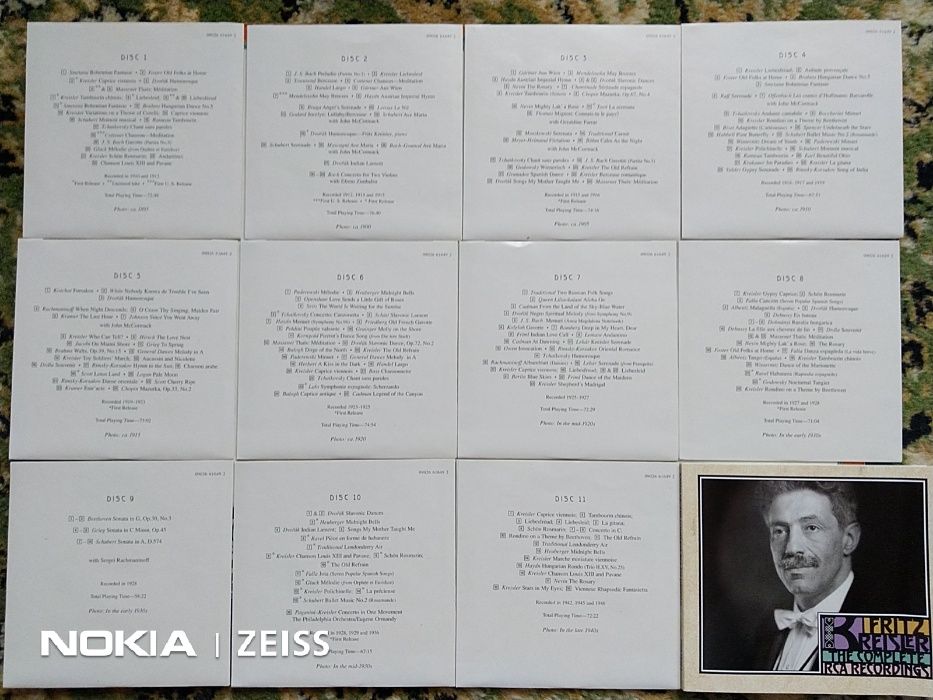 CD rare de colectie muzica clasica Fritz Kreisler The Complete RCA