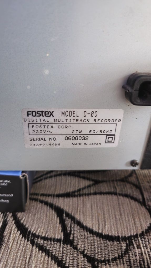 Fostex D-80 Digital Recorder