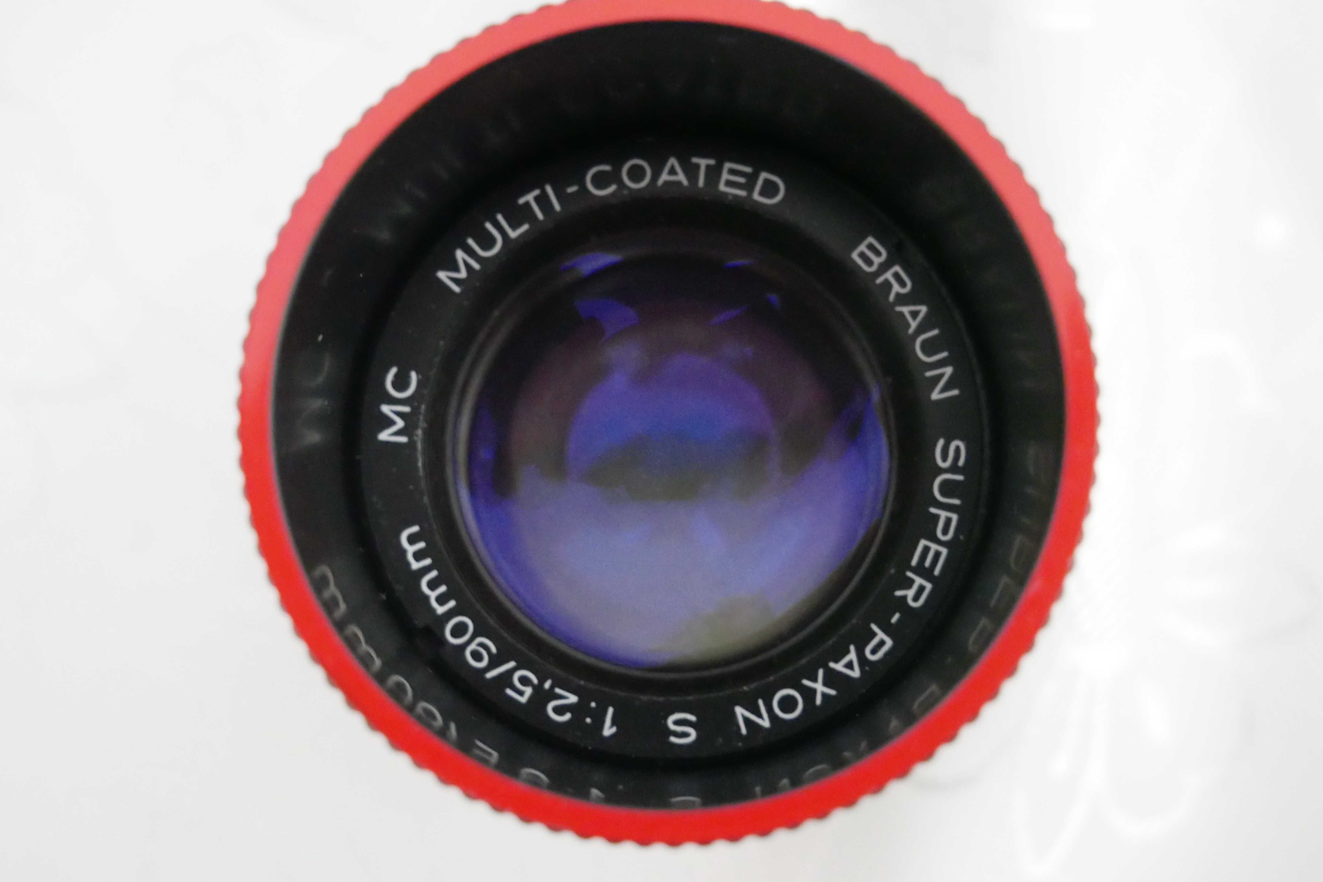 Trei lentile pentru aparate proiecție diapozitive