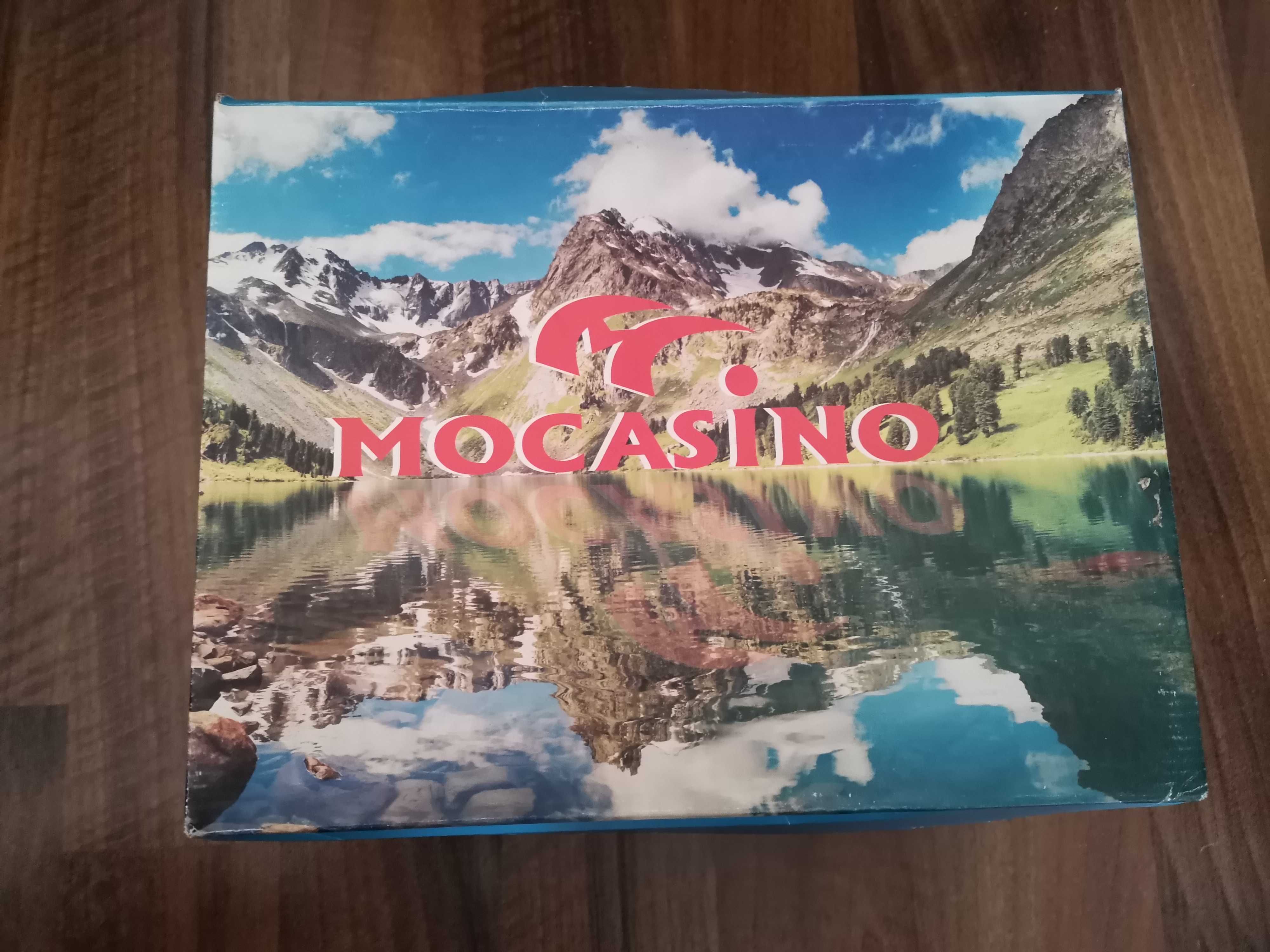 Ghete din piele, pentru barbati - MOCASINO EXPLORER - marime 43