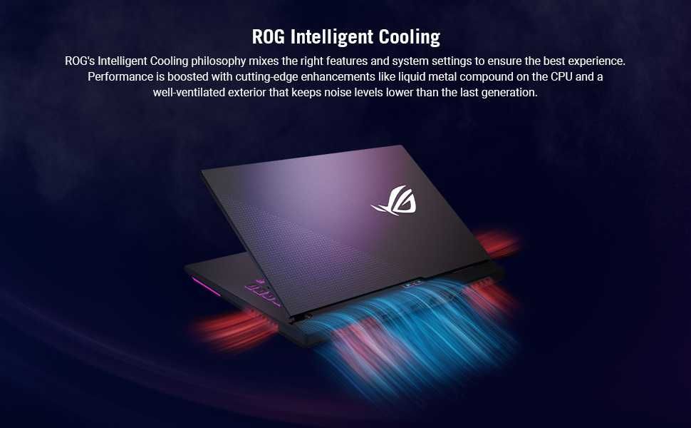 Laptop Gaming ASUS ROG Strix G15 Ryzen7 RTX 3050Ti 512GB Win11 NOU