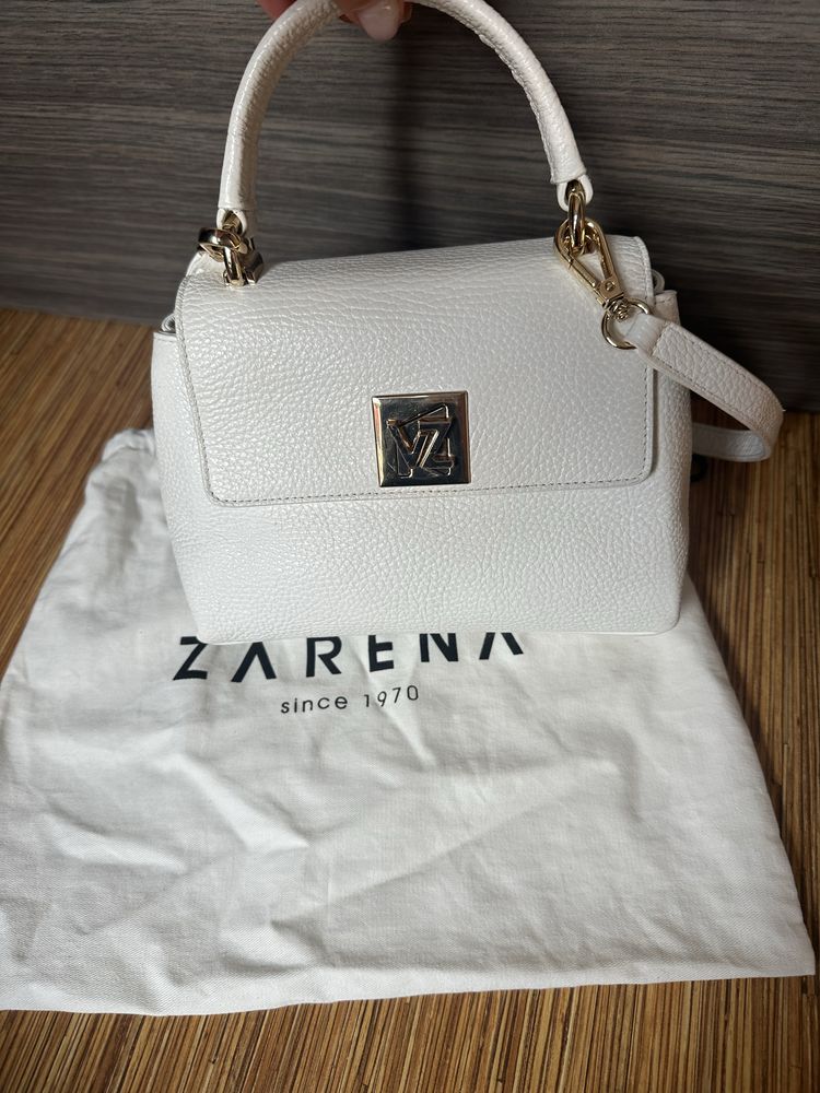 Бяла чанта ZARENA
