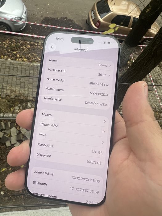 Iphone 16 pro impecabil