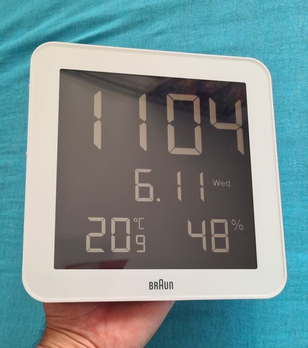 Braun Ceas De Masa Digital Mare Perete
