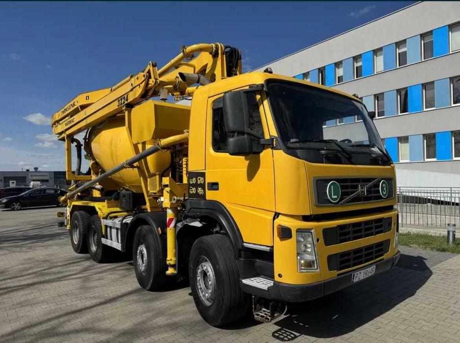 MAN-VOLVO-MERCEDE autobetoniera si autobetoniera cu pompa 8X4 3 bucati