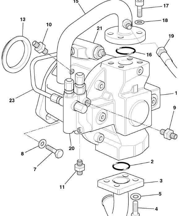 Pompa hidraulica JCB  8056 8061 CTS 20/925263 Noua