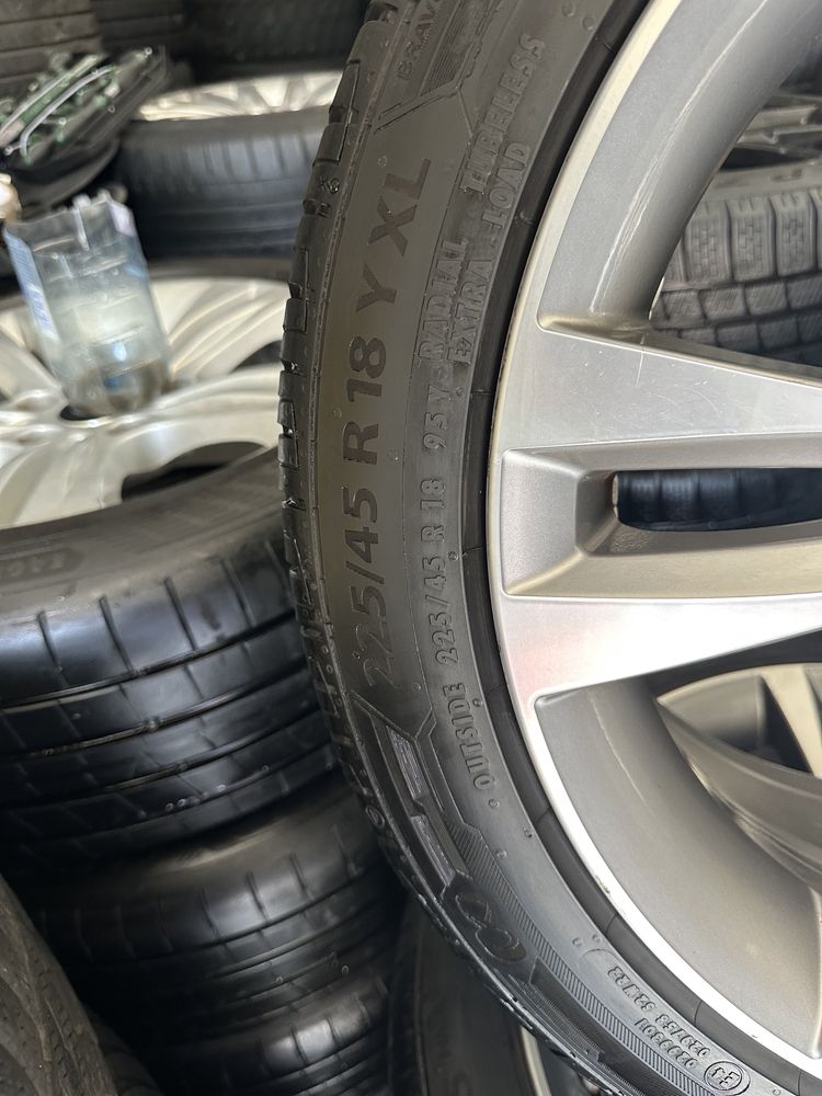 jante bmw f30 f34 f36 f31 5x120 anvelope 225 45 18 barum vara top