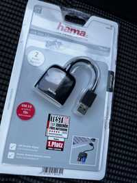 USB hub Hama с 2 usb