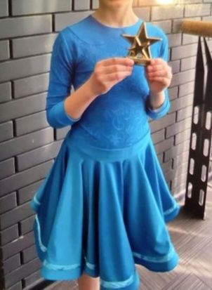 Рокля за спортни танци 135-145