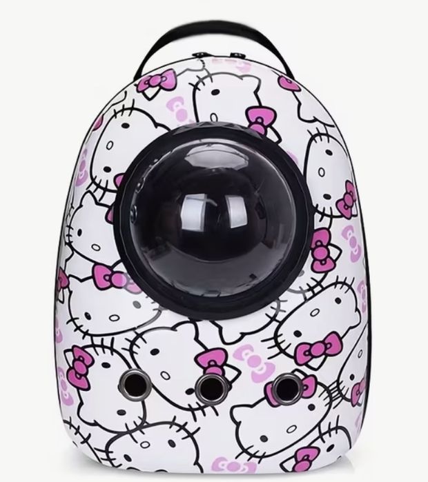 Раница за котка транспортна чанта домашен любимец Hello kitty