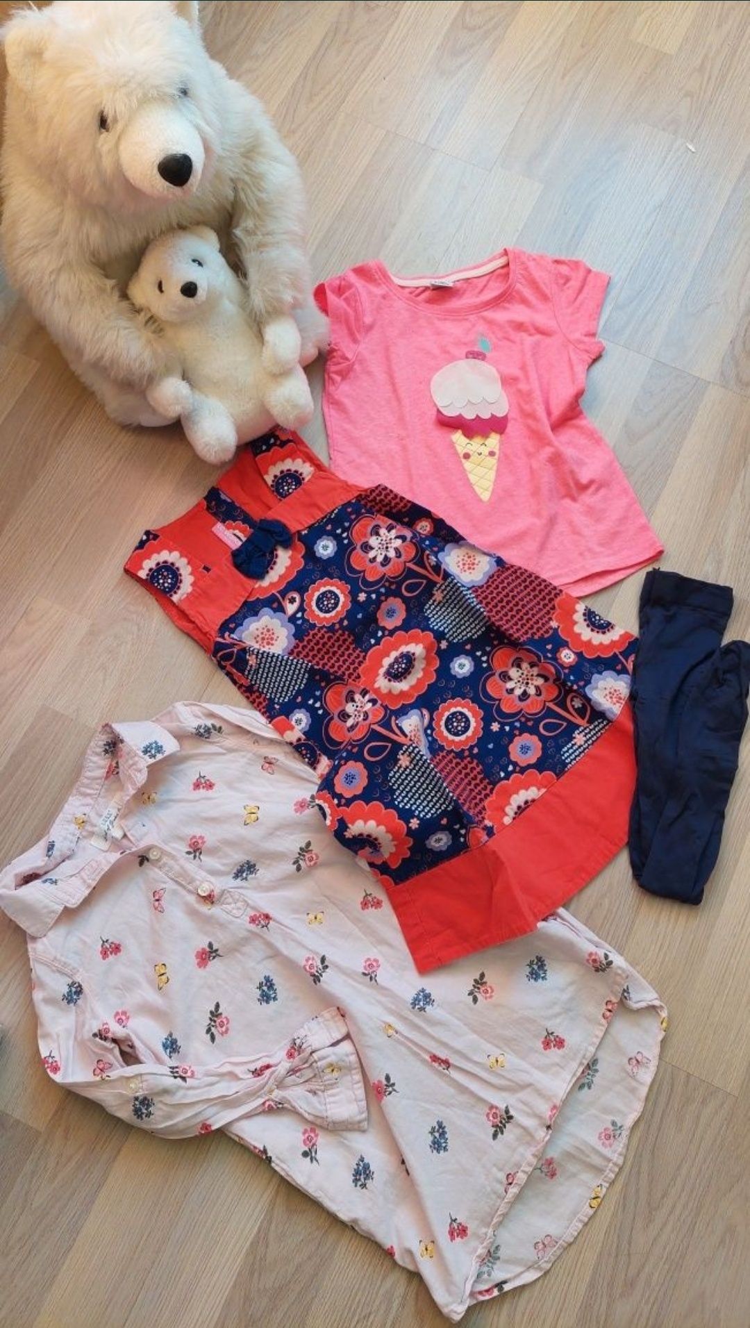 HM, LC Waikiki, Adidas оригинален лот, като нови, 3-4 г., 98-104 см