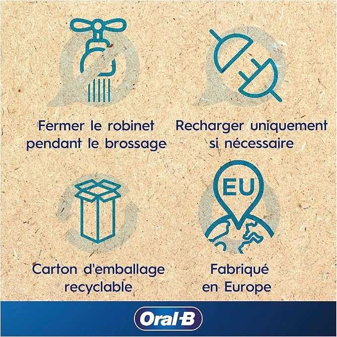 Ел. четка за зъби  Braun Oral-B Pro 3 3000 CrossAction Black Edition