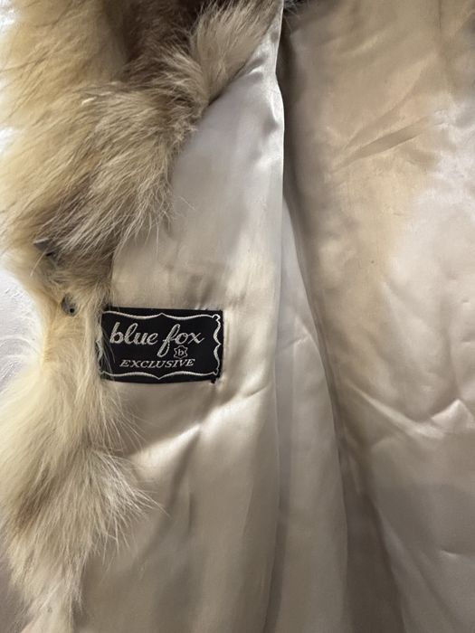 Кожено палто от лисица