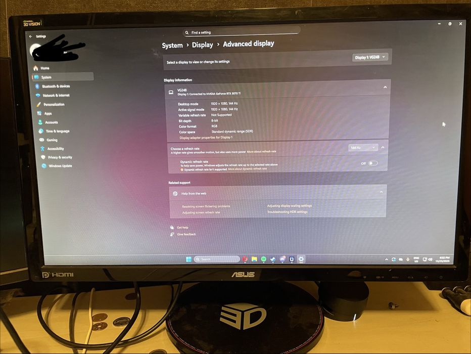 Монитор - Asus VG248QE