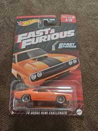 Hotwheels fast and furious Dodge Hemi Challenger