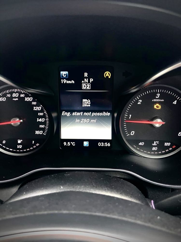 Mercedes AdBlue RESET Restart рестариране на адблу Carplay AMG Menu
