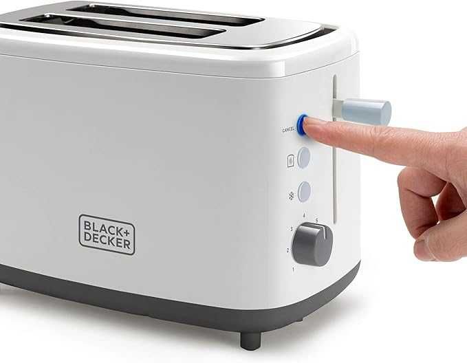 Тостер Black & Decker BXTOA820E 820W, 2 секции, решетка