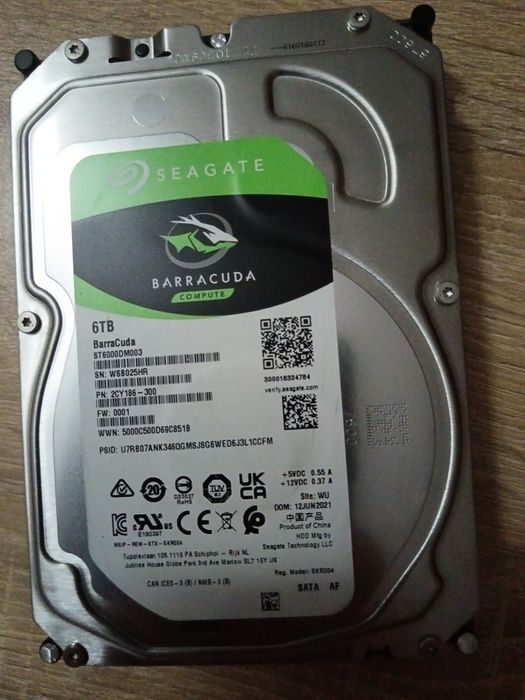 Seagate Barracuda 6Tb
