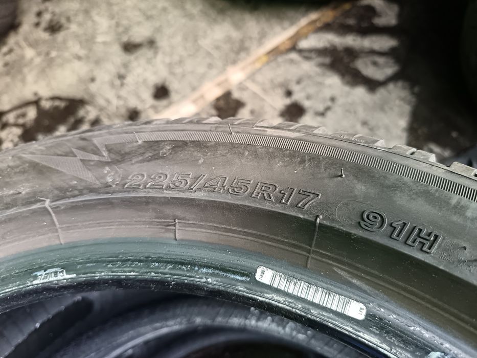 Anvelope MS iarna 225 45 17 bridgestone 2019 6.5.mm