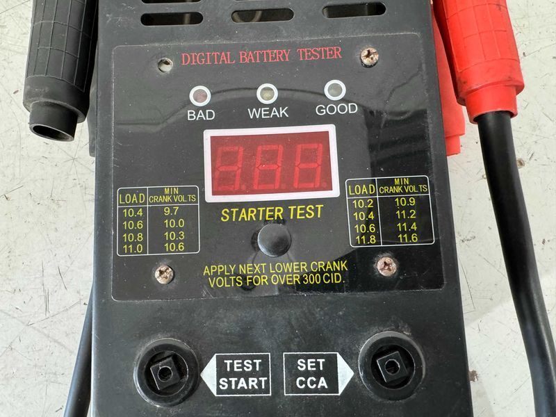 Тестер - Digital battery test
