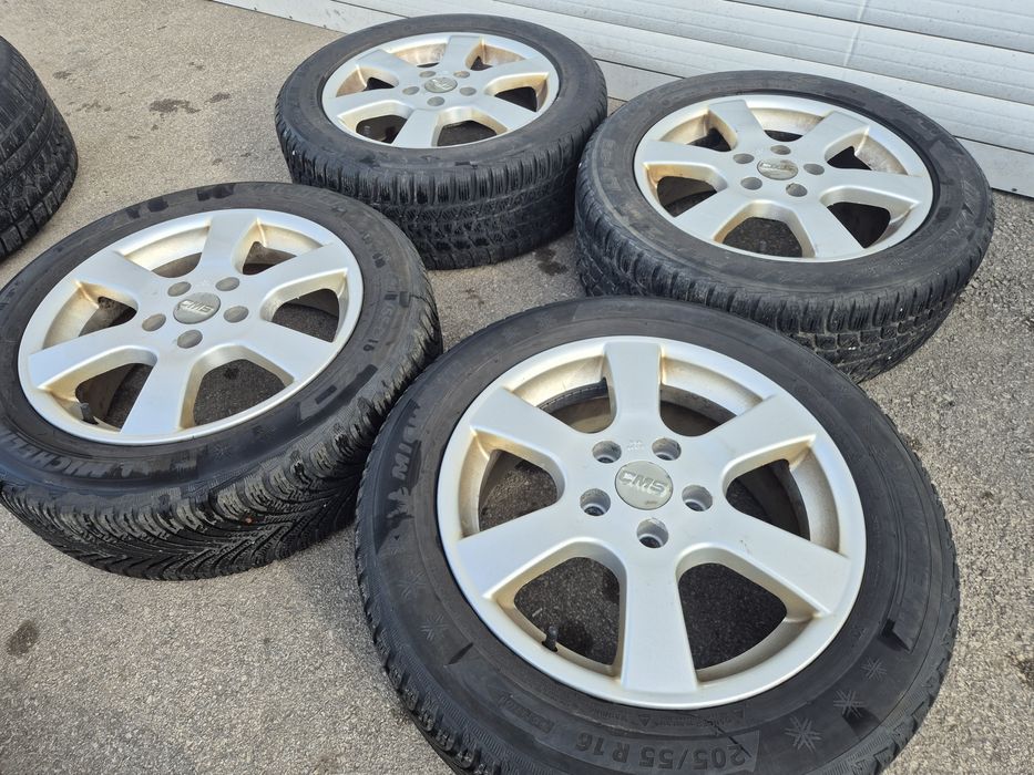 5х112/16 с гуми Фолксваген Ауди Шкода Сеат 5x112/16 Mercedes VW Skoda