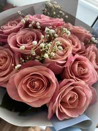 Продам свежий красивый букет из роз
