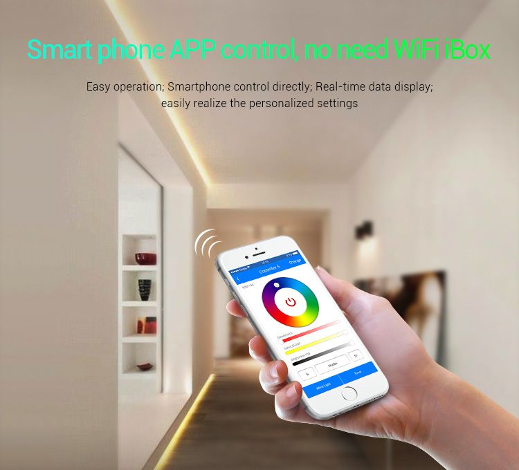 MIBOXER Milight WL5 5 in 1 controler banda LED WIFI GOOGLE HOME ALEXA