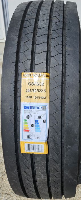 295/80 R22.5, 154M, GROUNDSPEED GSFS02 3PMSF, Anvelope directie M+S