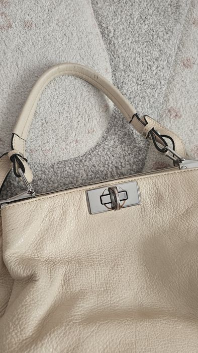 Vand poseta Musette crem