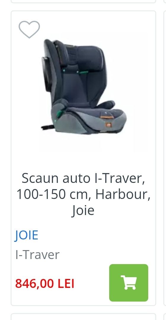Vand Scaun auto Jolie 100-150 cm