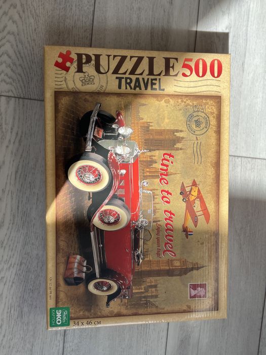 Пазл 500 шт с машиной