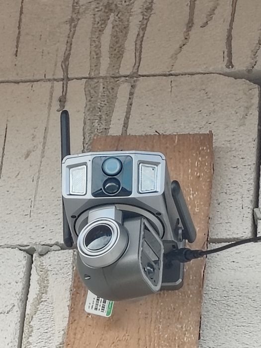 Camera Supraveghere 4G si WIFI 2K Ultra HD, Triple Lens, 10X Optical Z