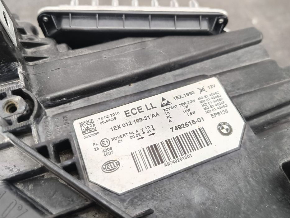 Adaptive Led ляв фар BMW F30 F31