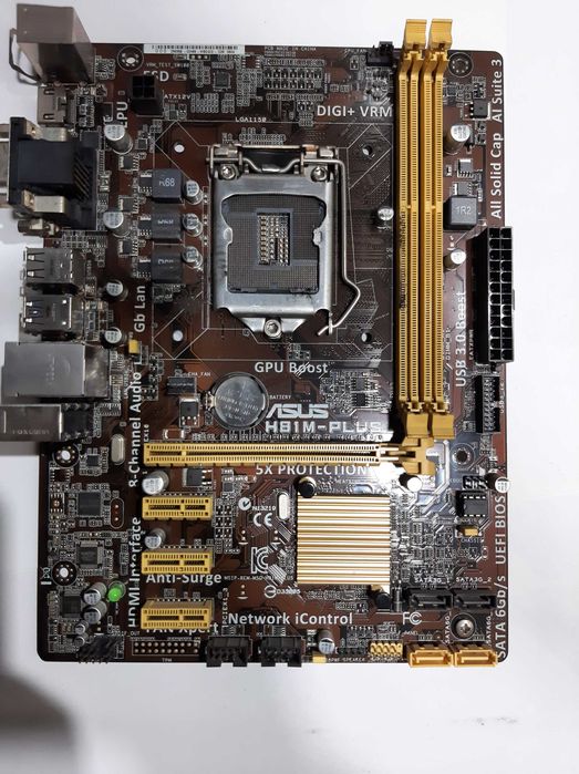 Материнская плата ASUS H81M-PLUS