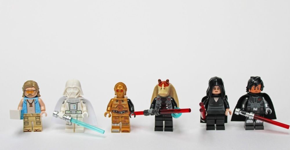 Caut aceste figurine Lego star wars