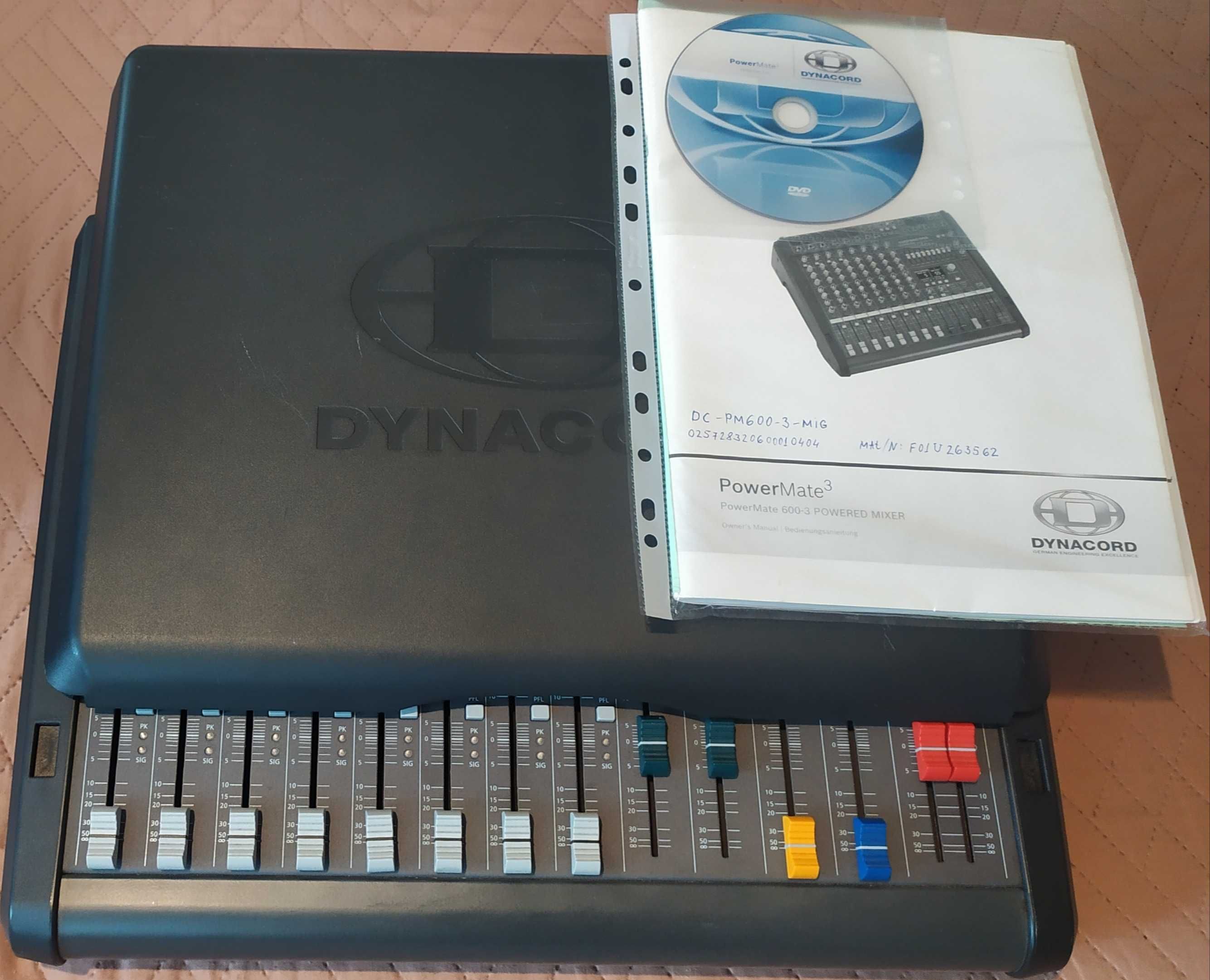 Продавам DYNACORD PM 600-3   2х1000 W.