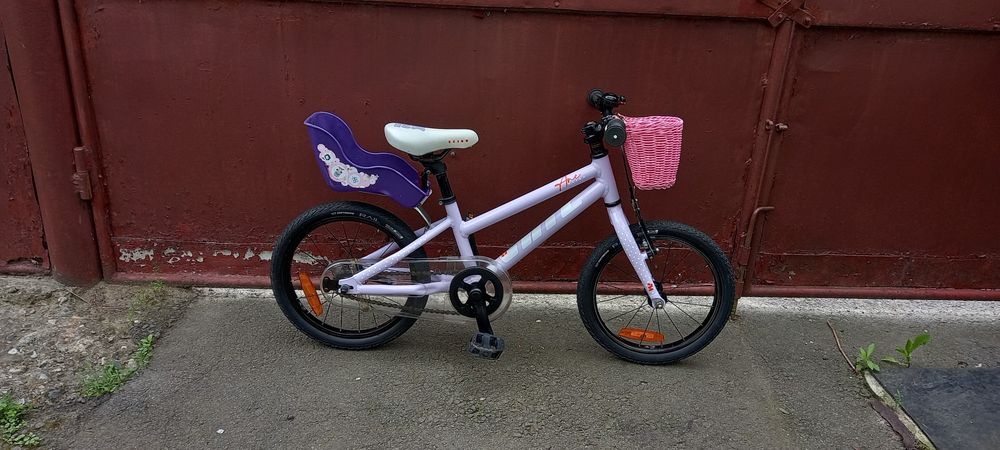 Bicicleta pentru copii White XC cu roti pe 16 inch