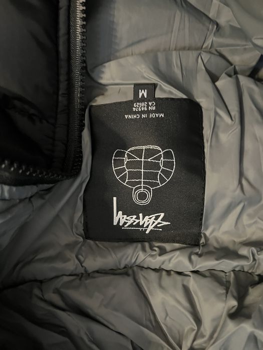 Stussy puffer jacket size M