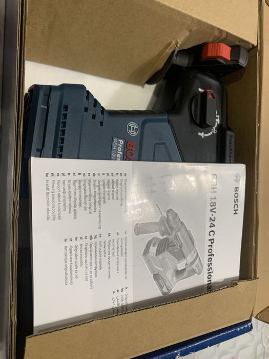 Bosch GBH 18V-24 C/акумулаторен безчетков перфоратор/НОВ