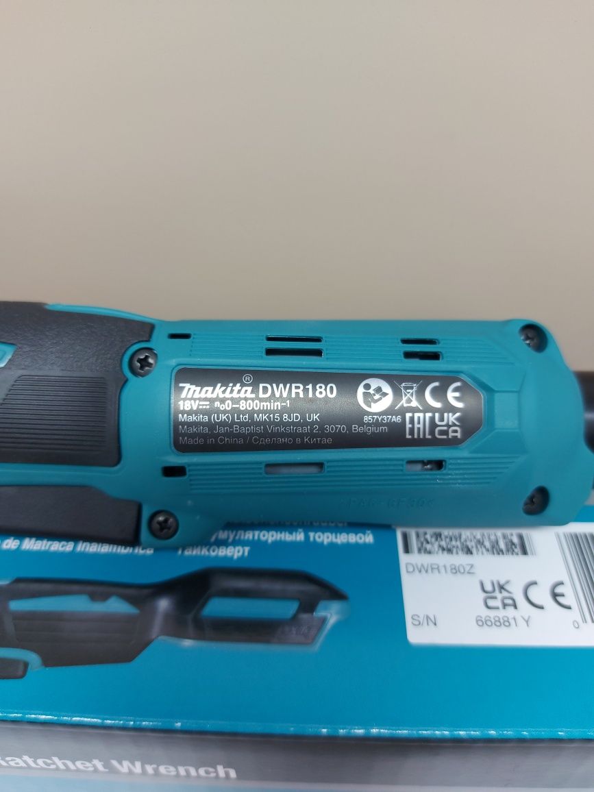 ПРОМОЦИЯ.Нова акумулаторна тресчотка Makita DWR180Z