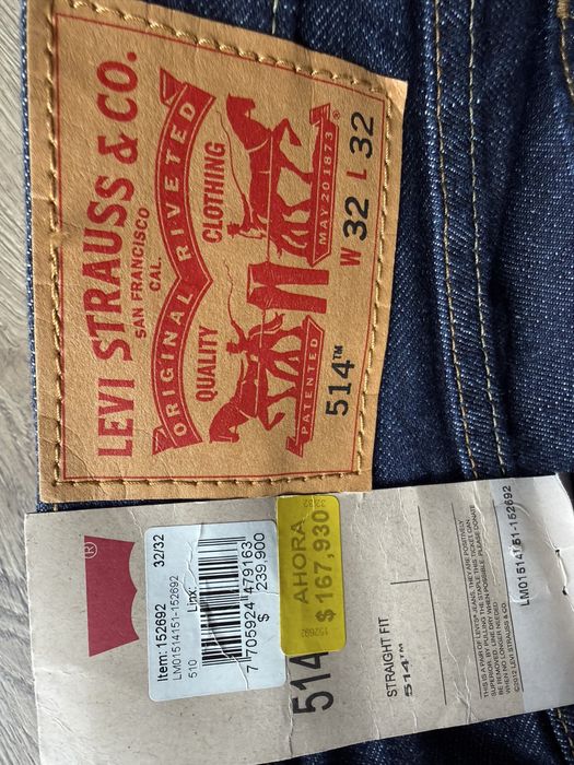 Blugi LEVIS 514 Albastru Barbati | Marime 32 x 32 (Talie 84 cm)