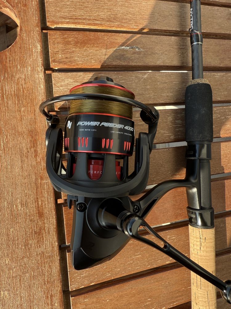 Фидер въдица NYTRO Marvelist Light Carp 9ft 30g + макара Marvelist