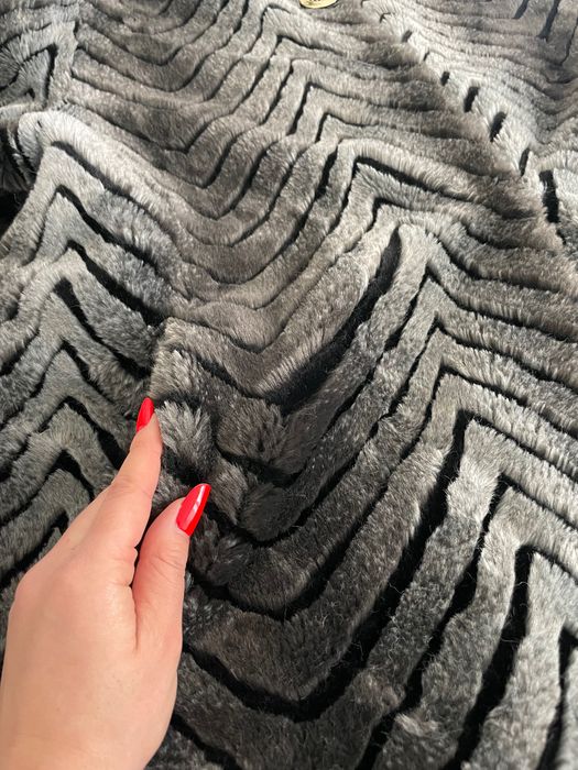 Blana SOBOL negru cu gri